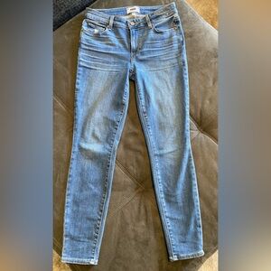 PAIGE Verdugo Ankle Women’s Light Blue Skinny Jeans 28